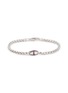 首图 - 点击放大 - TATEOSSIAN - French Cross Rhodium Chain Bracelet