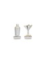 首图 - 点击放大 - THOMPSON - Martini Glass And Shaker Enamel Two Tone Cufflinks