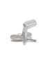 细节 - 点击放大 - THOMPSON - Compete Tennis White Bronze Cufflinks