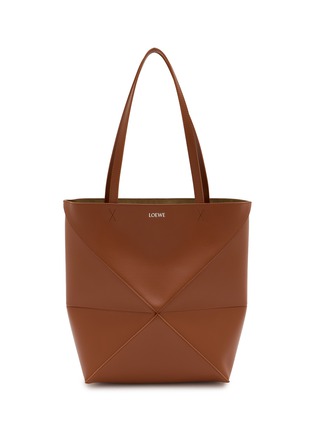 首图 - 点击放大 - LOEWE - Medium Puzzle Fold Leather Tote Bag