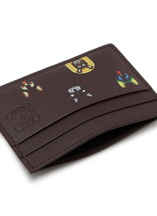 细节 - 点击放大 - LOEWE - X Louis Wain Cats Leather Cardholder