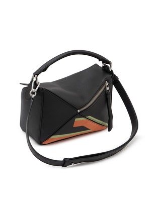 细节 - 点击放大 - LOEWE - X Louis Wain Samll Puzzle Leather Bag