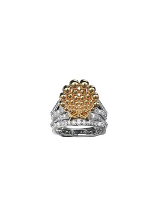 首图 - 点击放大 - MING SONG HAUTE JOAILLERIE - ABYSSAL WHISPERS 钻石饰铂金和 18K 黄金戒指 — HK 13