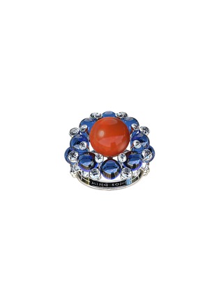 首图 - 点击放大 - MING SONG HAUTE JOAILLERIE - ABYSSAL WHISPERS 欧泊钻石饰铂金戒指 — HK 13
