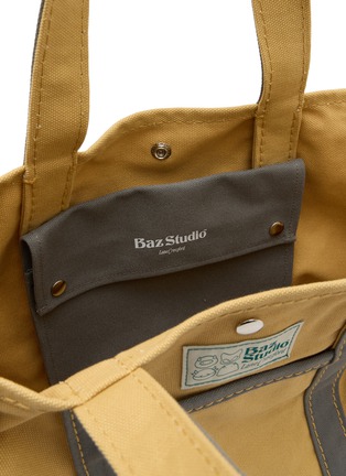 细节 - 点击放大 - BAZ & FRIENDS - 大号撞色帆布包