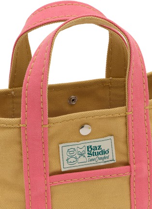 细节 - 点击放大 - BAZ & FRIENDS - 小号撞色帆布包