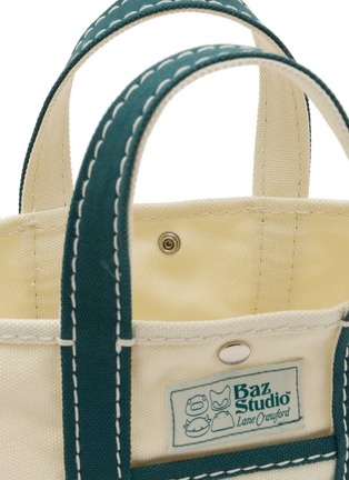 细节 - 点击放大 - BAZ & FRIENDS - 小号撞色帆布包