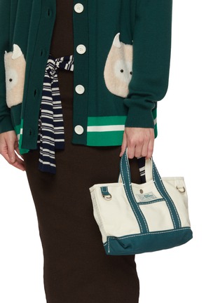 正面 -点击放大 - BAZ & FRIENDS - 小号撞色帆布包