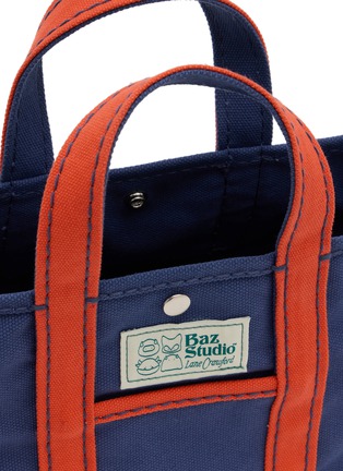 细节 - 点击放大 - BAZ & FRIENDS - 小号撞色帆布包