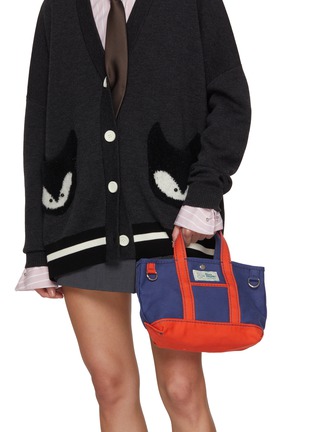 正面 -点击放大 - BAZ & FRIENDS - 小号撞色帆布包