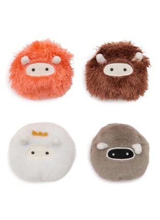 首图 - 点击放大 首图 - 点击放大 - BAZ & FRIENDS - 毛绒胸针四件套