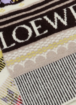 细节 - 点击放大 - LOEWE - Wool Blend Scarf