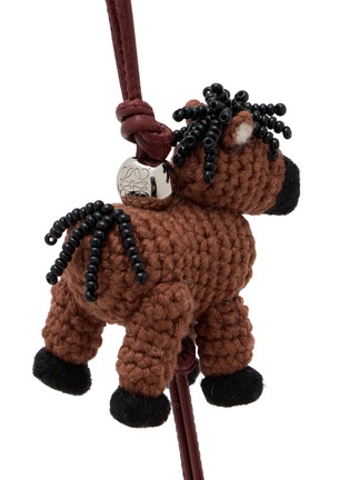 细节 - 点击放大 - LOEWE - Horse Felt Bag Charm