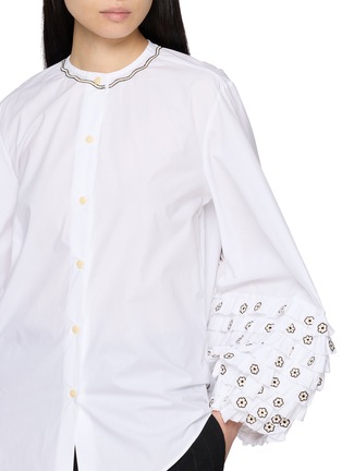  - JUPE BY JACKIE - Chester Hand Embroidered Cotton Shirt