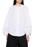 首图 - 点击放大 - JUPE BY JACKIE - Chester Hand Embroidered Cotton Shirt