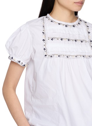  - JUPE BY JACKIE - Sleeveless Floral Hand Embroidered Sleeveless Top