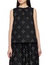 首图 - 点击放大 - JUPE BY JACKIE - Suneli Sleeveless Hand Embroidered Swiss Cotton Top