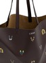 细节 - 点击放大 - LOEWE - Cats XL Puzzle Fold Leather Tote Bag