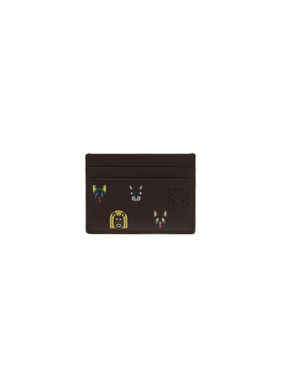 首图 - 点击放大 - LOEWE - Cats Leather Plain Cardholder