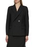 首图 - 点击放大 - SACAI - Pleated Back Double Breasted Blazer