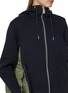  - SACAI - Sponge Sweat Side Insert Hooded Jacket