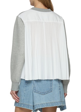 背面 - 点击放大 - SACAI - Sponge Sweat Pleated Back Top