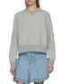 首图 - 点击放大 - SACAI - Sponge Sweat Pleated Back Top