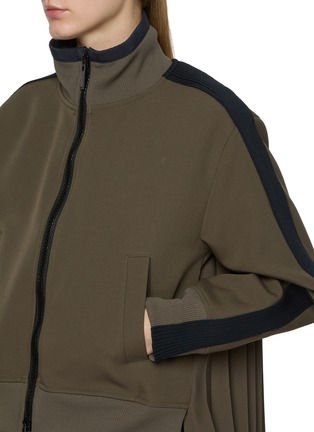  - SACAI - Sport Band Sleeve Pleated Back Jacket