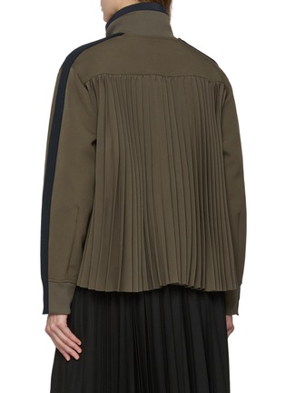 背面 - 点击放大 - SACAI - Sport Band Sleeve Pleated Back Jacket