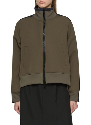 首图 - 点击放大 - SACAI - Sport Band Sleeve Pleated Back Jacket