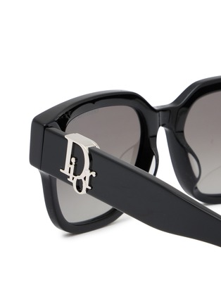细节 - 点击放大 - DIOR - Oblique S11 Acetate Angular Sunglasses