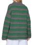 背面 - 点击放大 - THE ELDER STATESMAN - Dume Striped Cashmere Knit Rugby Sweater