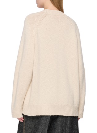 背面 - 点击放大 - THE ELDER STATESMAN - Glacier Horse Intarsia Cashmere Knit Sweater