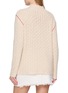 背面 - 点击放大 - THE ELDER STATESMAN - Glacier Textured Mockneck Cashmere Knit Sweater