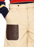 - LOEWE - ANAGRAM 贴袋翻边短裤