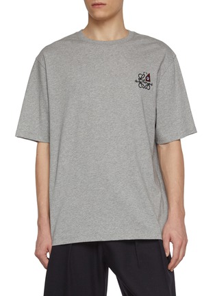 首图 - 点击放大 - LOEWE - X LOUIS WAIN 纯棉刺绣圆领 T 恤