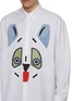 - LOEWE - X Louis Wain Large Cat Face Print Cotton Oxford Shirt