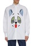 首图 - 点击放大 - LOEWE - X Louis Wain Large Cat Face Print Cotton Oxford Shirt