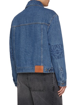 背面 - 点击放大 - LOEWE - Elbow Anagram Cotton Denim Jacket