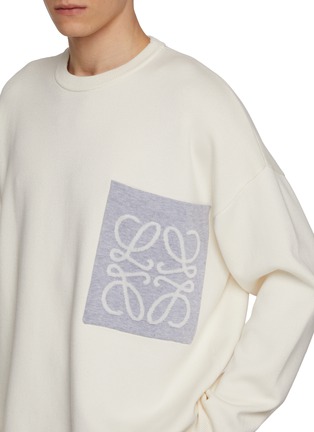  - LOEWE - Slanted Anagram Pocket Sweater