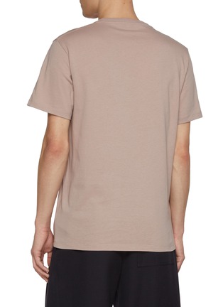 背面 - 点击放大 - LOEWE - Two Tone Anagram Embroidery Cotton T-Shirt