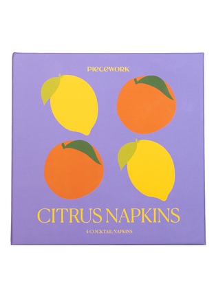 首图 –点击放大 - PIECEWORK - Citrus Cocktail Napkins