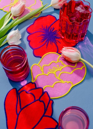  - PIECEWORK - Flower Cocktail Napkins