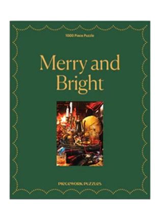 首图 –点击放大 - PIECEWORK - Merry & Bright 1000-Piece Puzzle