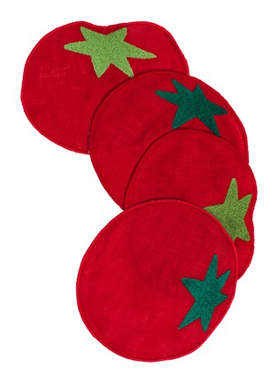 细节 –点击放大 - PIECEWORK - Tomato Cocktail Napkins