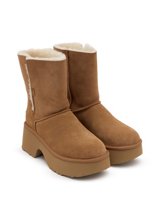 细节 - 点击放大 - UGG - 2503 50 Platform Suede Leather Short Boots
