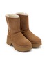 细节 - 点击放大 - UGG - 2503 50 Platform Suede Leather Short Boots