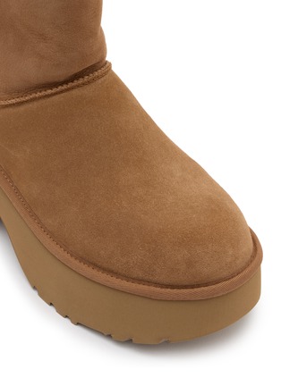 细节 - 点击放大 - UGG - 2503 50 Platform Suede Leather Short Boots