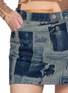  - JEAN PAUL GAULTIER - Newspaper Print Cotton Mini Skirt