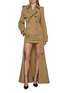 模特儿示范图 - 点击放大 - JEAN PAUL GAULTIER - Cut Out Trench Coat